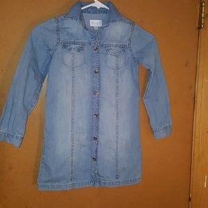Children's Place Long sleeves denim dress